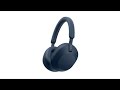 Sony WH-1000XM5 Review Premium Noise Canceling Headphones Midnight Blue