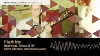 Robert Fripp - Fripp On Fripp (Stormy Mundy Selection)