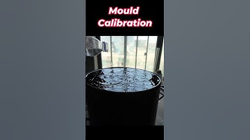 Mould calibration #ASTMC29  #civilengineering #constructiontips