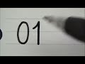 Satisfying Numbers and Symbols Handwriting