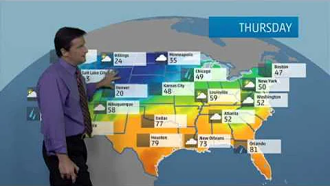 Today's National Weather Forecast