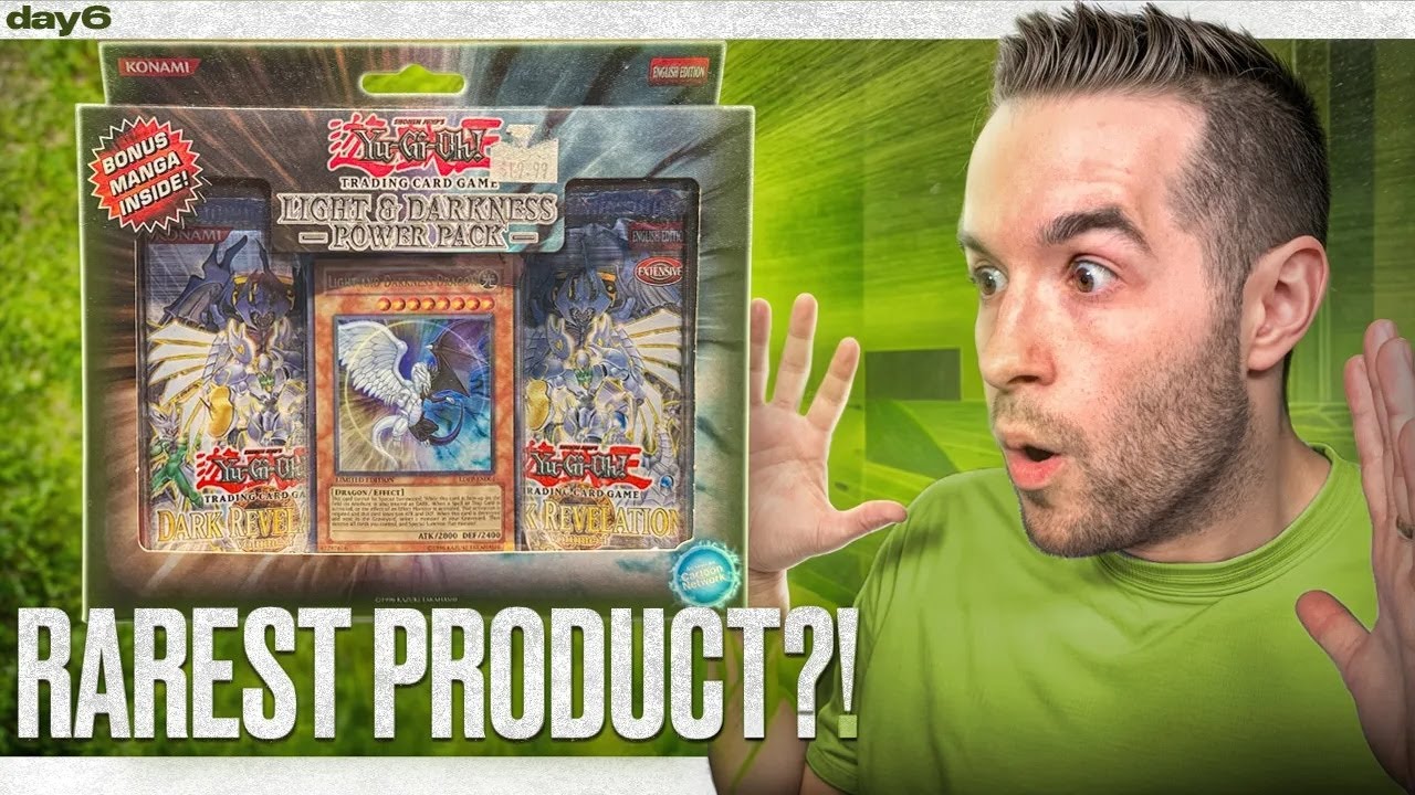 Открываем один из самых редких наборов Yugioh! (Dark Revelation 4)