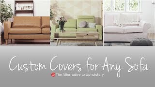 Custom Covers For Any Sofa Model: IKEA, POTTERY BARN, CRATE & BARREL... | Comfort Works