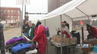 Christmas in the Park sets up in Perry Square to one again give back to those in need