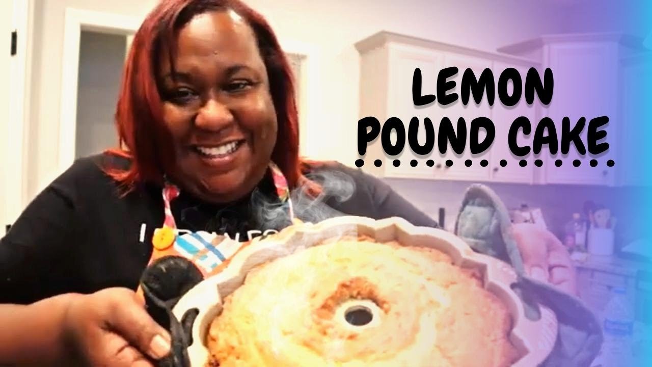 VEGAN CAKE VEGAN LEMON POUND CAKE YouTube