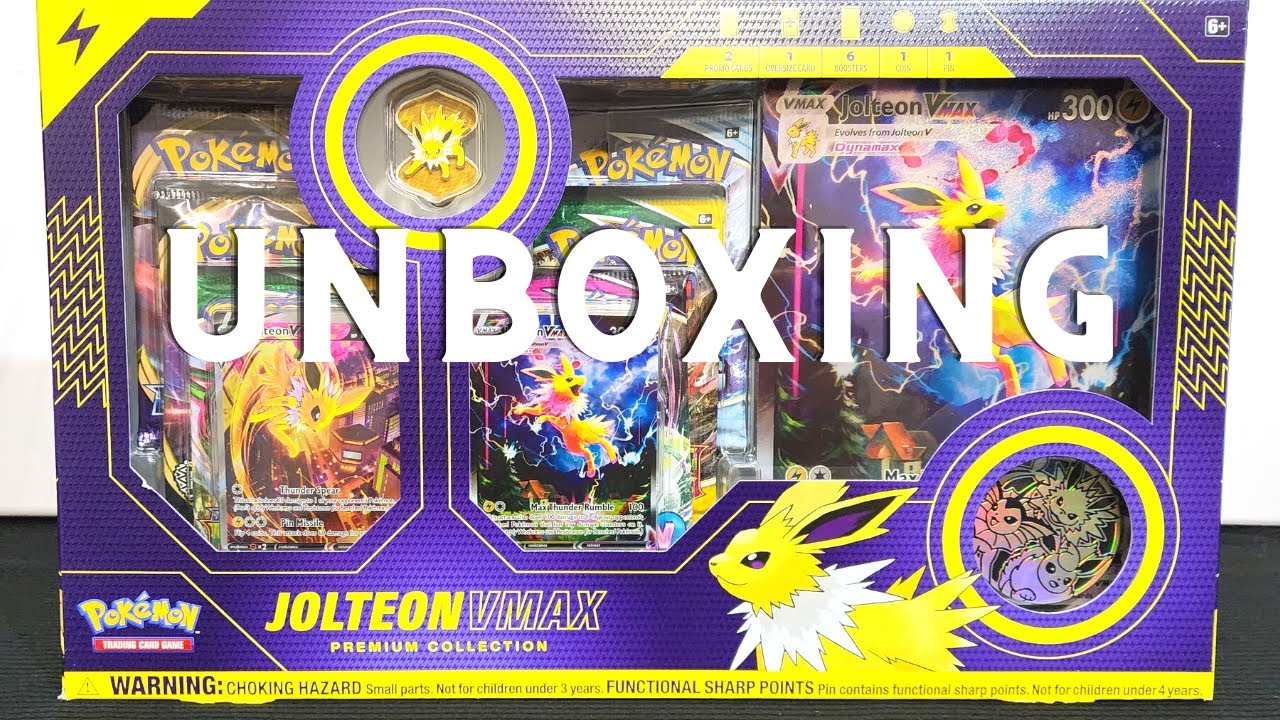 Pokémon Jolteon VMAX Premium Collection Opening!! - Pokémon TCG