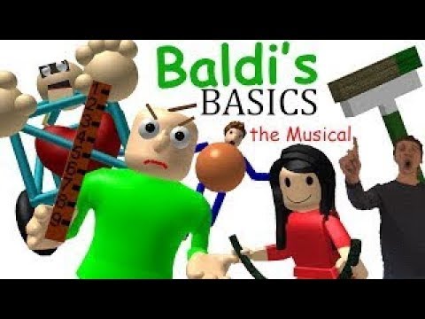 Baldi Basic The Musical Versión Roblox - roblox baldi id