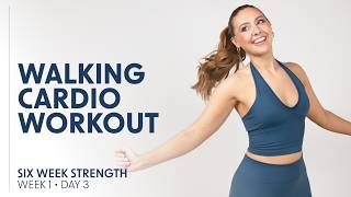 1k Steps Quick Indoor Walk Workout | Low Impact Cardio | Six-Week Strength