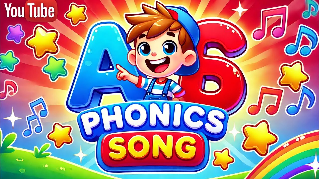 ABC Phonics Song | Learn ABC Sounds & Words for Kids | Fun Alphabet ...
