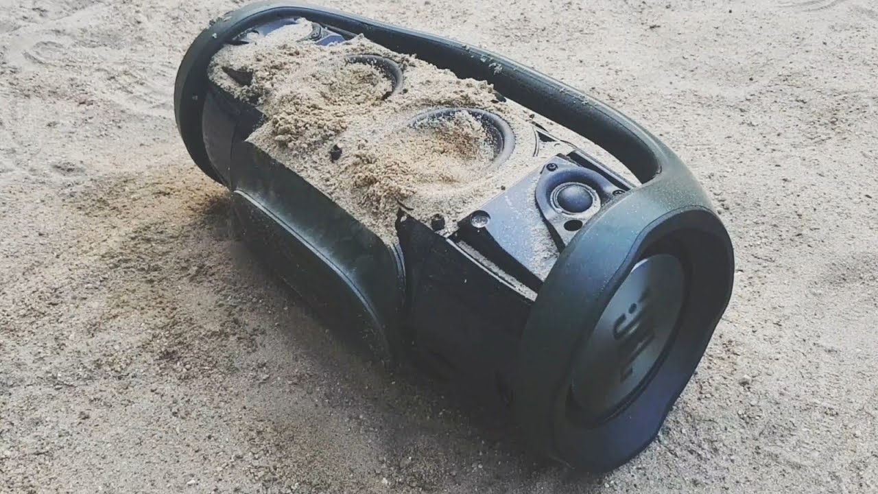 JBL BOOMBOX (ND) SAND TEST YouTube