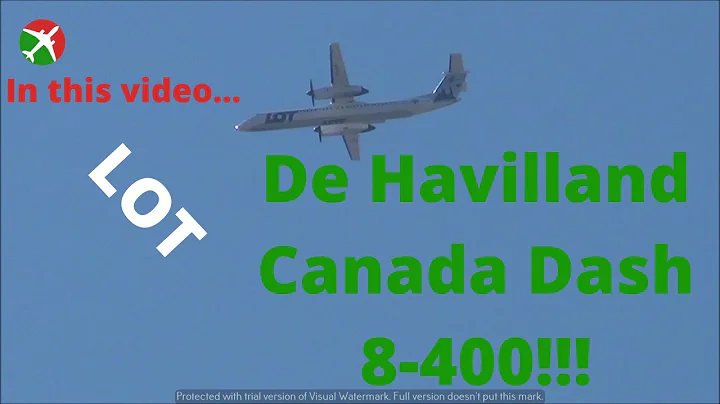 Plane spotting at the balcony #1 /LOT De Havilland Canada Dash 8-400/