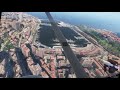 Fly over MONACO GRAND PRIX Formula One circuit in MSFS