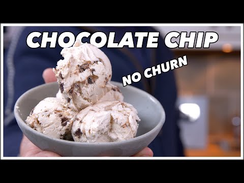 Chocolate Chocolate Chip No Churn Ice Cream Recipe - Glen And Friends Cooking