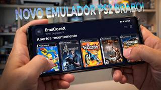ATÉ que FIM! LANÇARAM um EMULADOR BRAVO de PS2 para ANDROID! EmuCoreX 2026