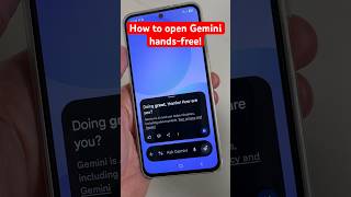 How to open Gemini hands-free! #android #androidtips #gemini #gemini #geminitips