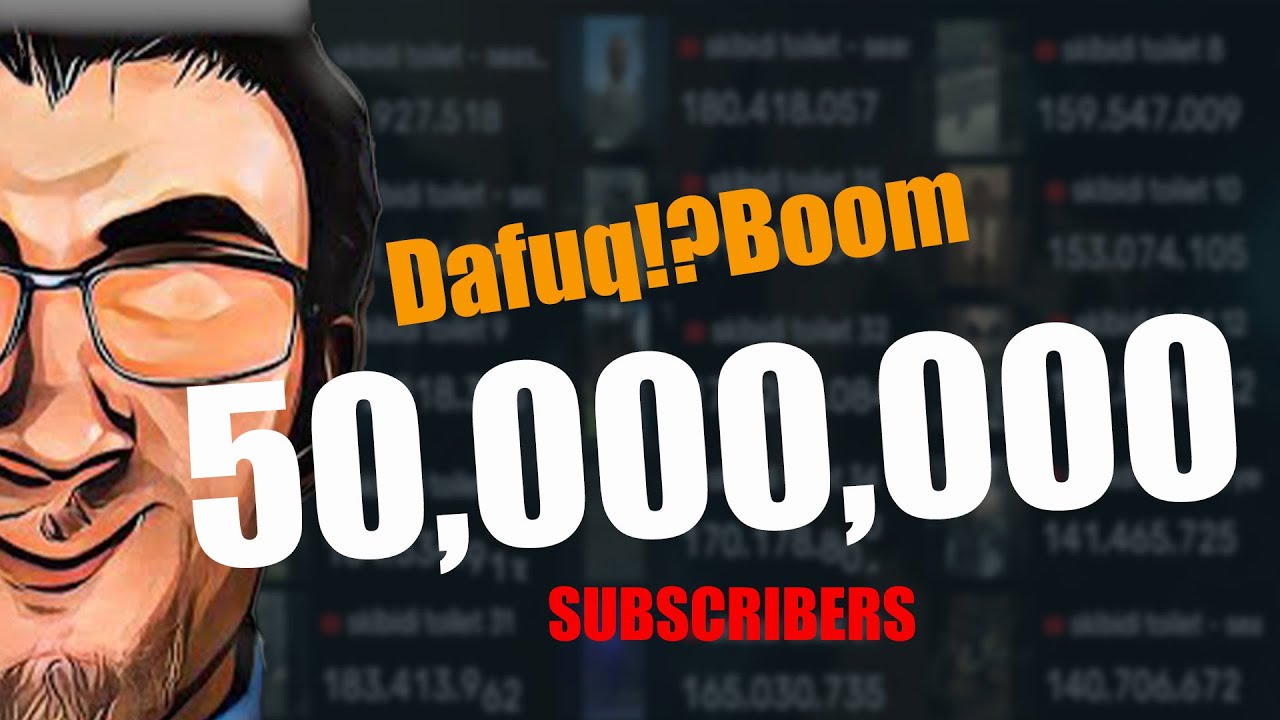 Rise Of DaFuq!?Boom! - LIVE Sub Count! + top 20 Videos - YouTube