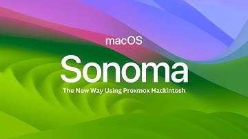 Hackintosh The New Way Sonoma Beta 5 Using Proxmox