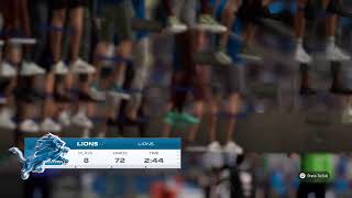 Madden sim-Lions dynasty