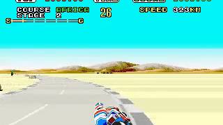 Super Hang-On Arcade MAME SEGA 1987 LONGPLAY