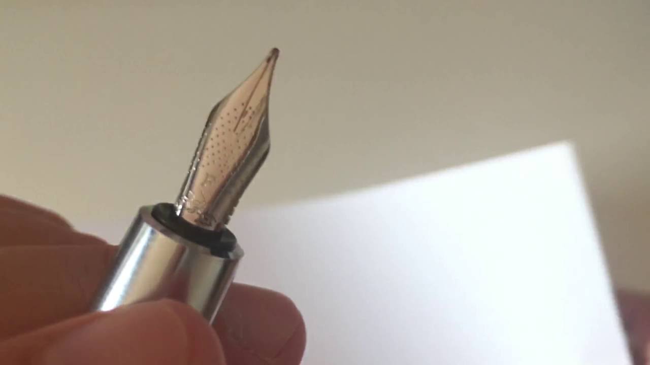 Faber Castell E Motion Pear Wood Black Fountain Pen Review Youtube