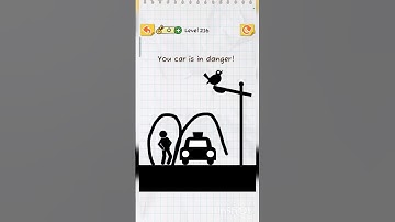 your car is in danger #draw2save #games #shorts