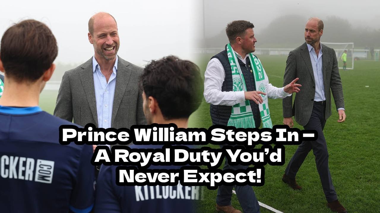 Принц Уильям помогает решить проблему местного футбольного клуба — королевский долг, которого ник...