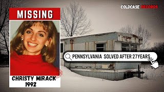 Pennsylvania 1992 cold case solved— Arrest shocks Community | Christy Mirack (2019)