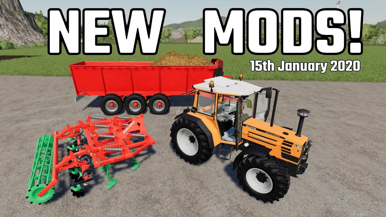 Mods new com. Farming Simulator 19 пс4. Fs19 New Modi.