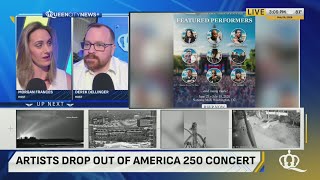 Artists drop out of Trump-backed concert for America’s 250th birthday