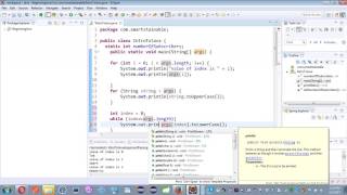 gematrix training | how to code java series | Process Array While Loop