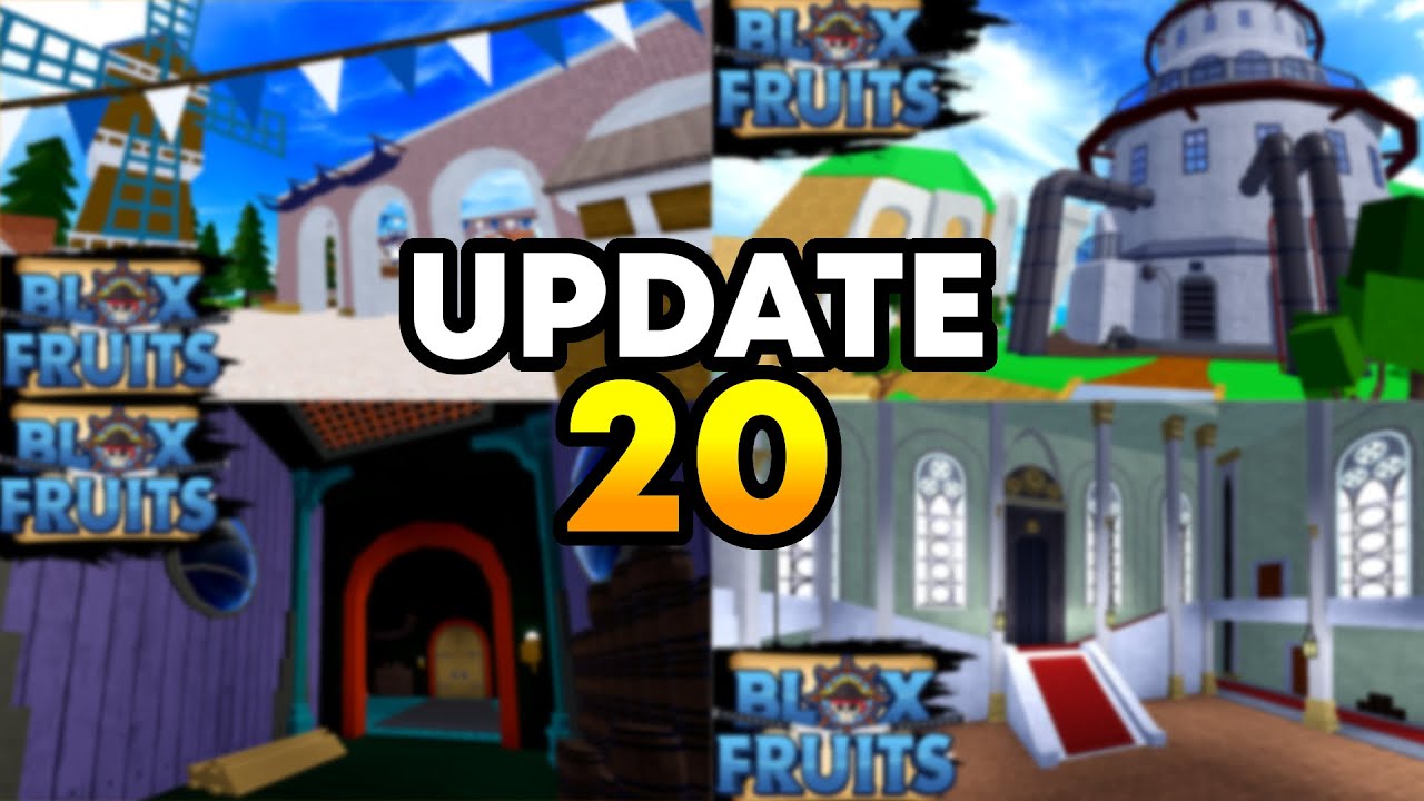 RESUMO de TUDO da UPDATE 20 do BLOX FRUITS! LOCALIZAÇÃO da NOVA