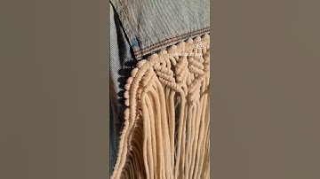 Macrame boho jacket made by @macramw_by_dorka #handmade #macramedress