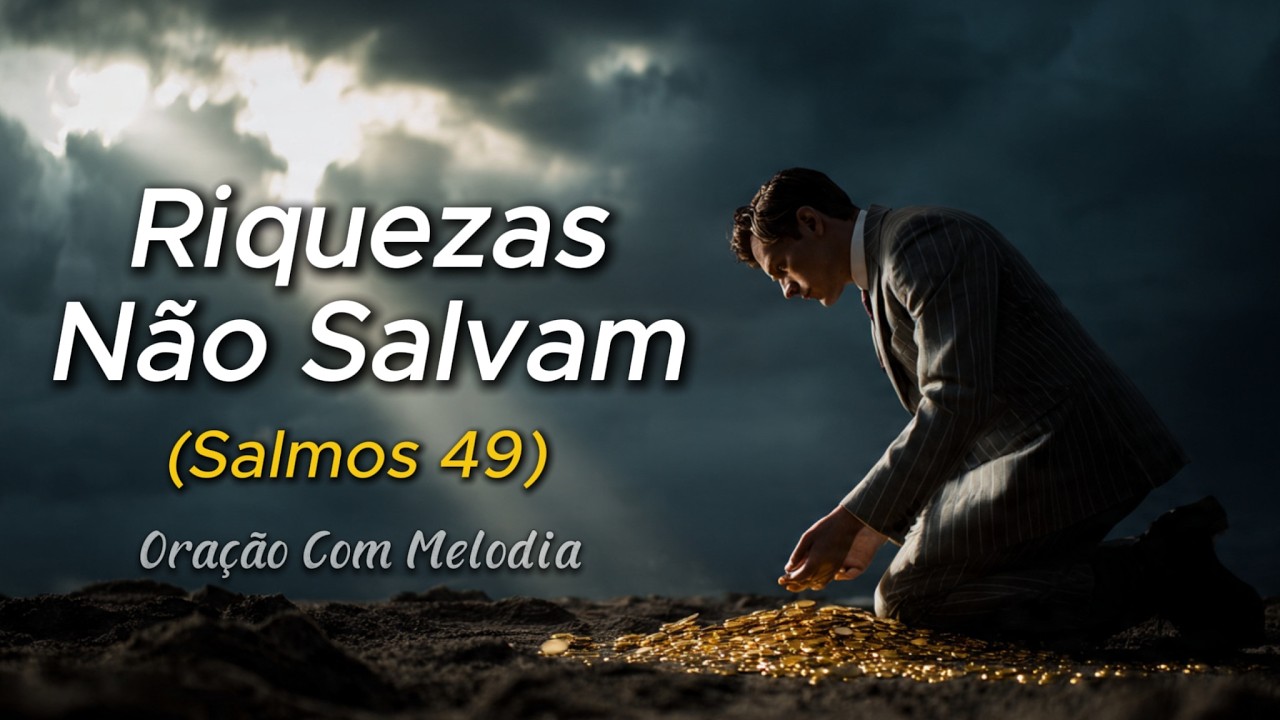 Além das Riquezas Passageiras, Louvor Inpirado no Salmos 49 - Oração Com Melodia