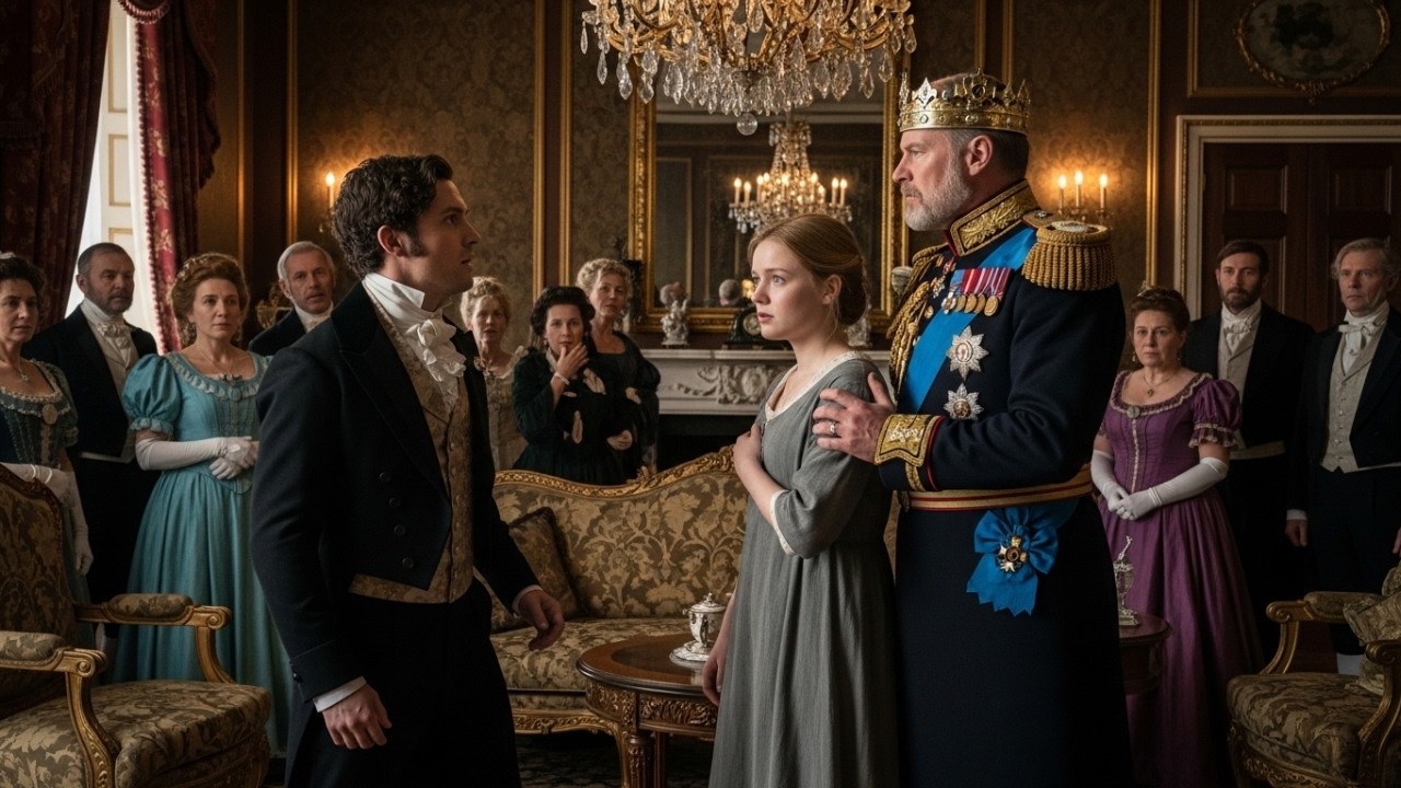 Guests Mocked The Girl In The Grey Dress — Until The King Entered And Walked Straight To Her