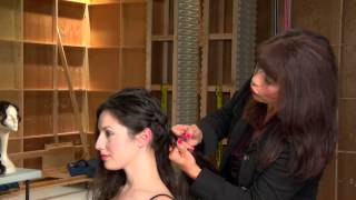 Linda Flowers Demonstrates Katniss Braid