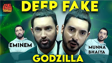 DeepFake | Eminem & Munna Bhaiya | Godzillla Song
