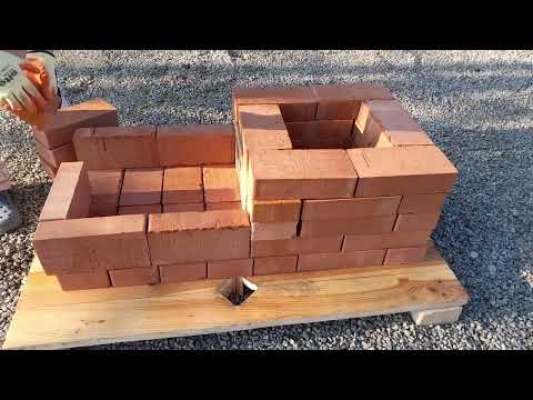 A unique three-in-one smokeless stove - Grill, Tandoor and Smokehouse. I built the oven 20 minutes