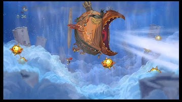 Rayman Origins Boss 5 - Mocking Bird