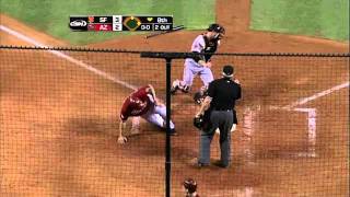 2011/06/15 Giants' relay nabs Johnson
