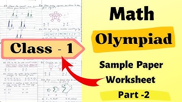 Math Olympiad Class 1 Sample Paper | Olympiad Exam for Class 1| Class 1 Math Olympiad | IMO Class 1