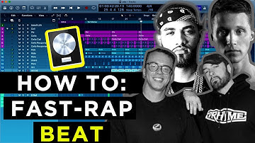 How to Make CRAZY FAST-RAP BEATS in Logic Pro X. Like Eminem, NF, Logic, Joyner Lucas.