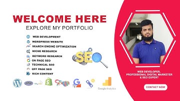 Upwork  portfolio video on Wordpress & SEO | Wordpress Website | SEO | Digital marketing