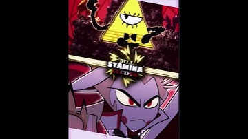Bill Cipher vs Lucifer Hazbin Hotel #alightmotion #edit #hazbinhotel #lucifer #vs #billcipher