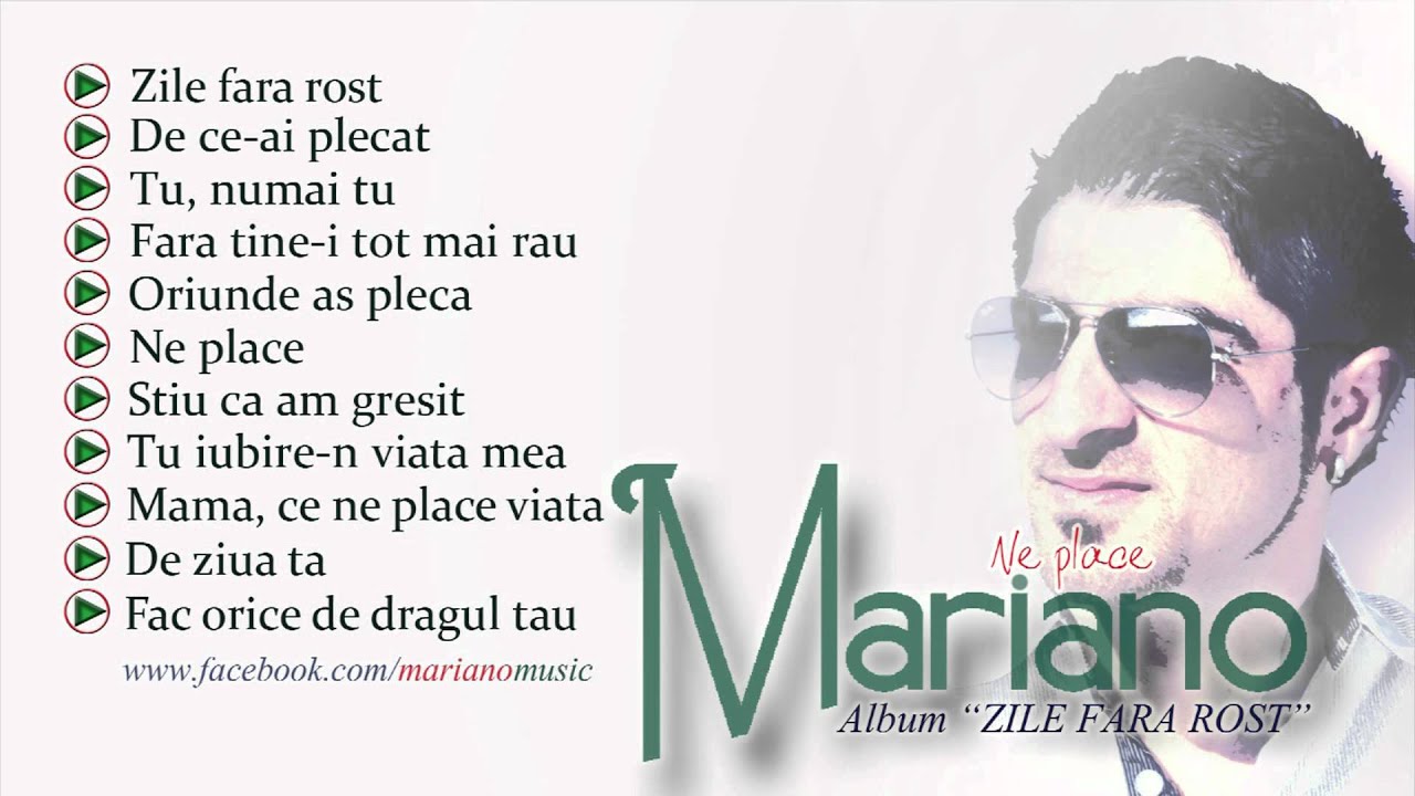 MARIANO - Ne place 2012