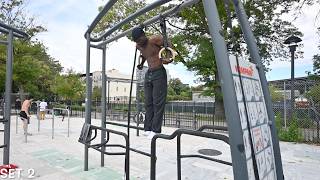 A realistic calisthenics session part 69 / Cycling