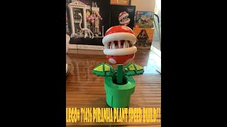 Hyperbuild Lego Piranha Plant Speed Build Madness