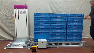 BLOKSMA • Hubgerät mit Vertakteinheit • Lifter with automatic buffer line