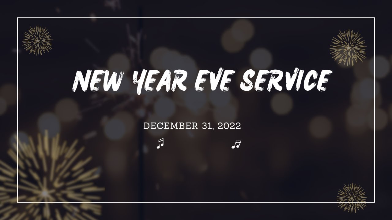 Margate SDA New Year's Eve Celebration December 31, 2022 YouTube