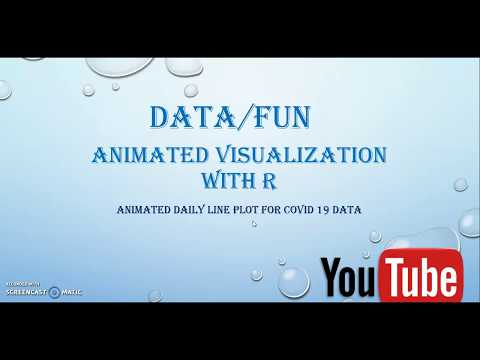 Animated visualization with