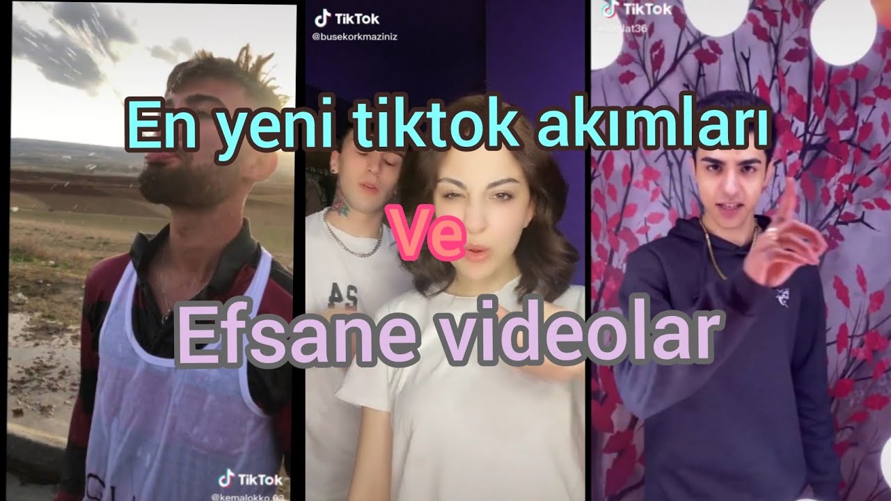 En yeni Tiktok akımları ve efsane videolar - YouTube